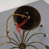 Large Italian Spider Ceiling Lamp, 1950s