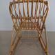 Fauteuil à bascule en rotin