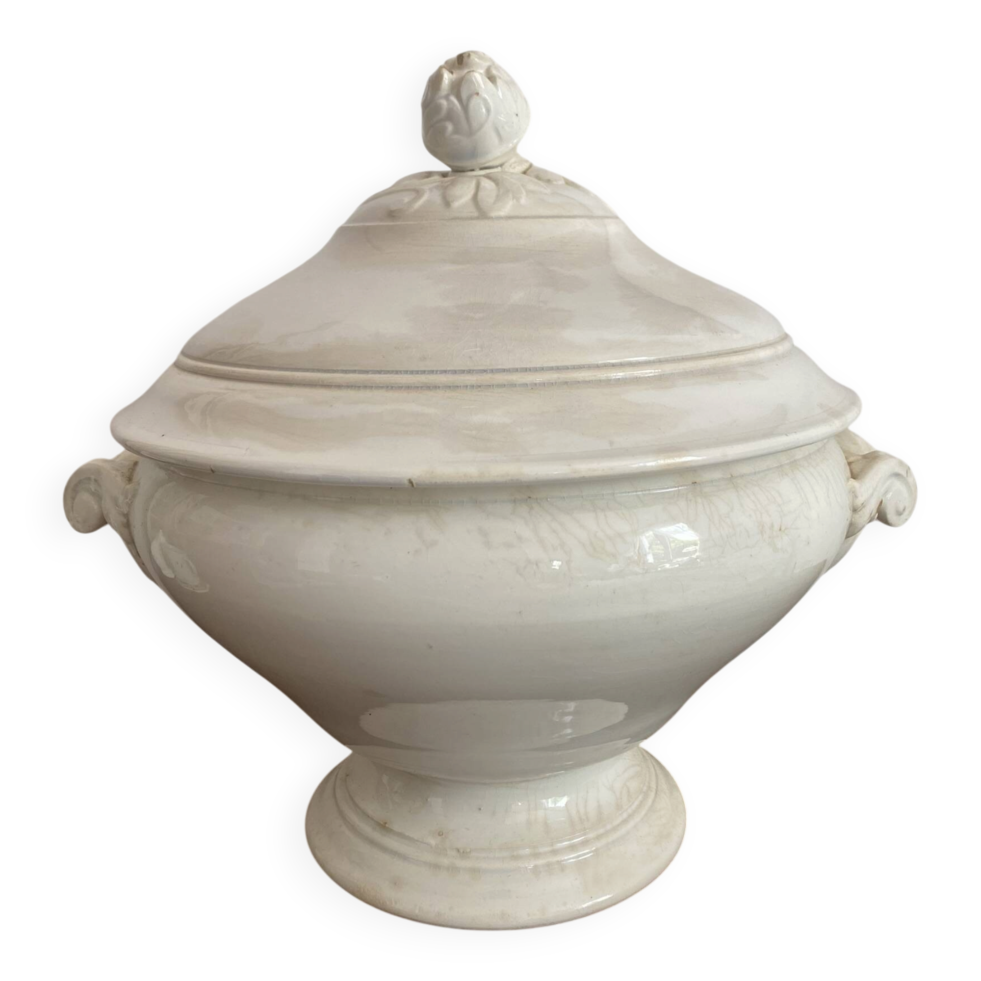 Antique Digoin soup tureen