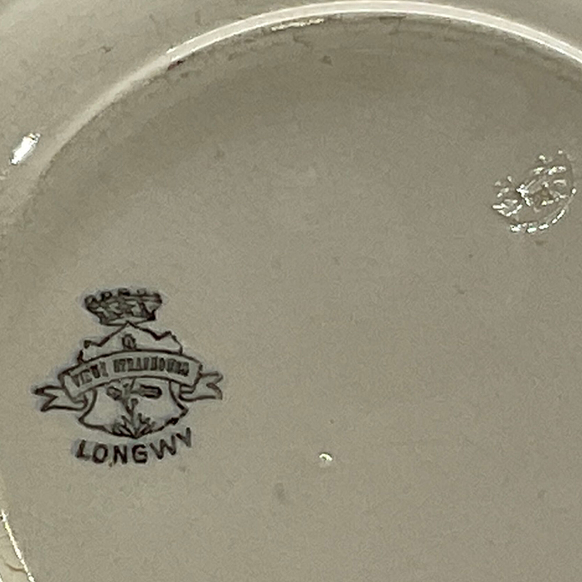 Round Service Dish "Longwy – Old Strasbourg"