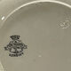 Round Service Dish "Longwy – Old Strasbourg"