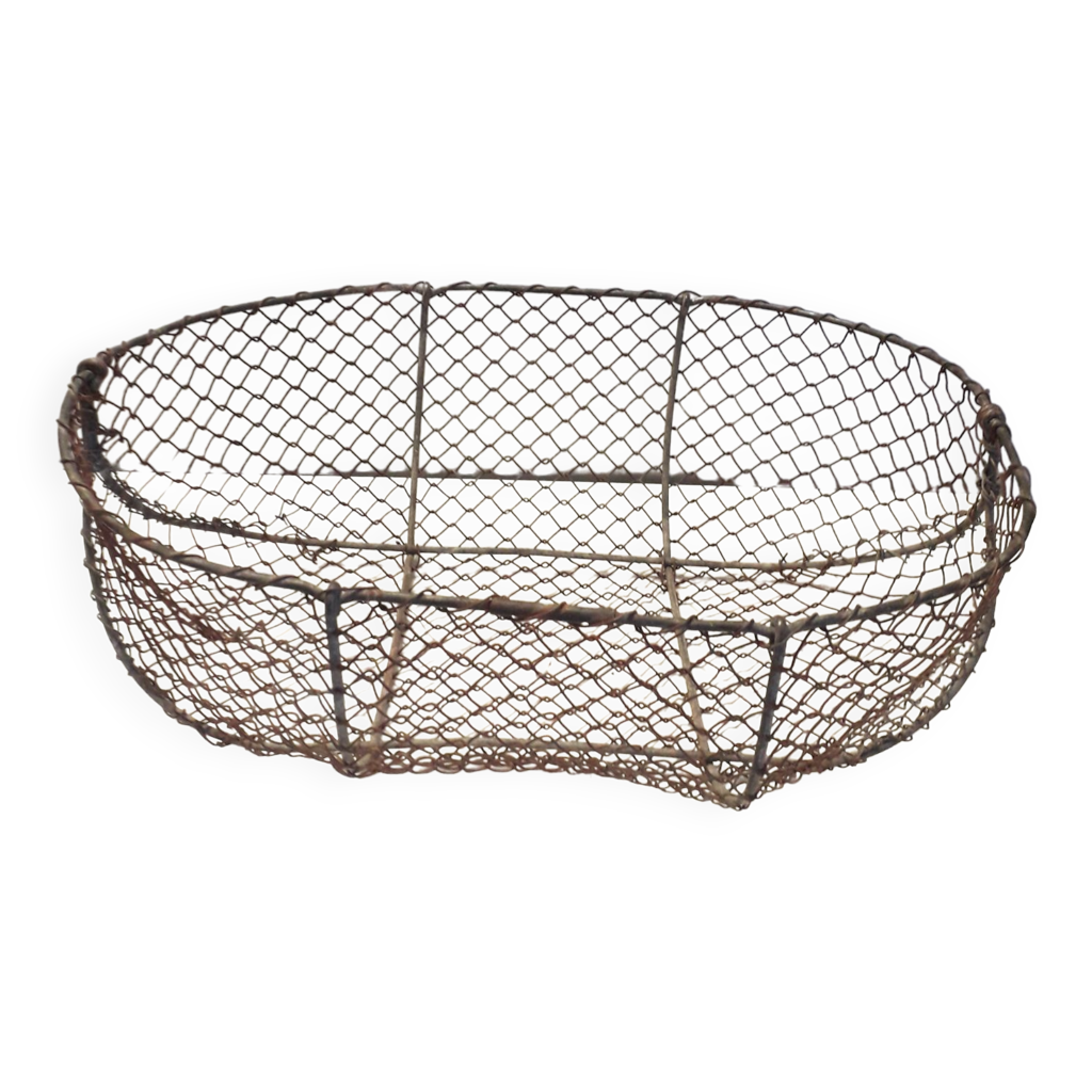 Old crab basket -Fishing basket -Marine decoration