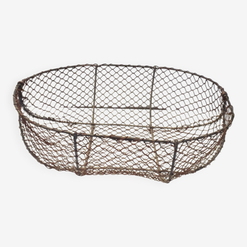 Old crab basket -Fishing basket -Marine decoration