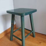 Solid pine stool