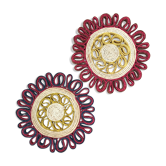 Set of 2 natural braided round underbody year 70