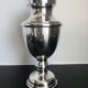 Antique silver metal vase