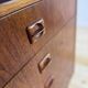 Small teak chest of drawers – Danish mid-century modern design, 1960s