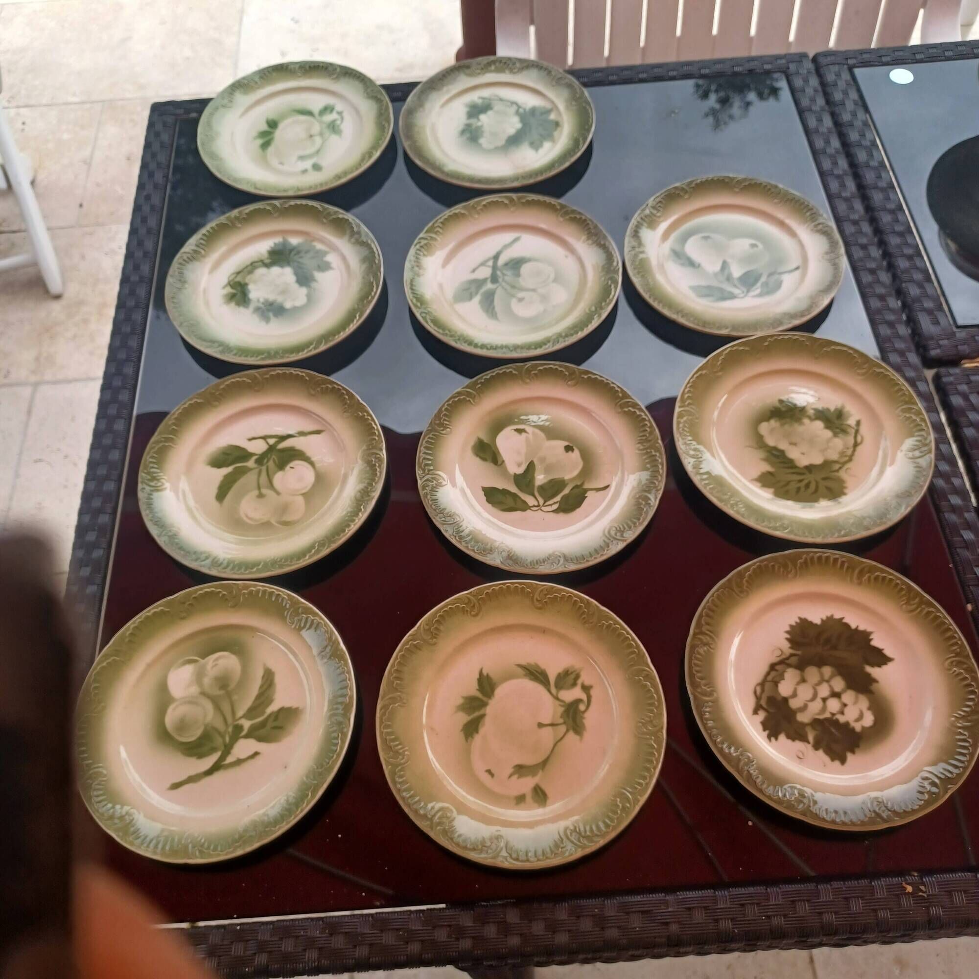 Assiettes dessert