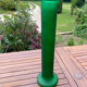 luminous glass vase