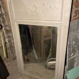 Haussmannian fireplace mirror trumeau
