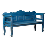 Banc en pin ancien, années 1900