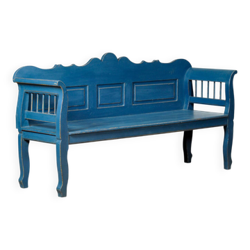 Antique pine bench, 1900s