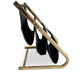 Vintage magazine rack from the 1970s.