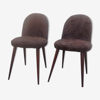 Pair of chairs 60'