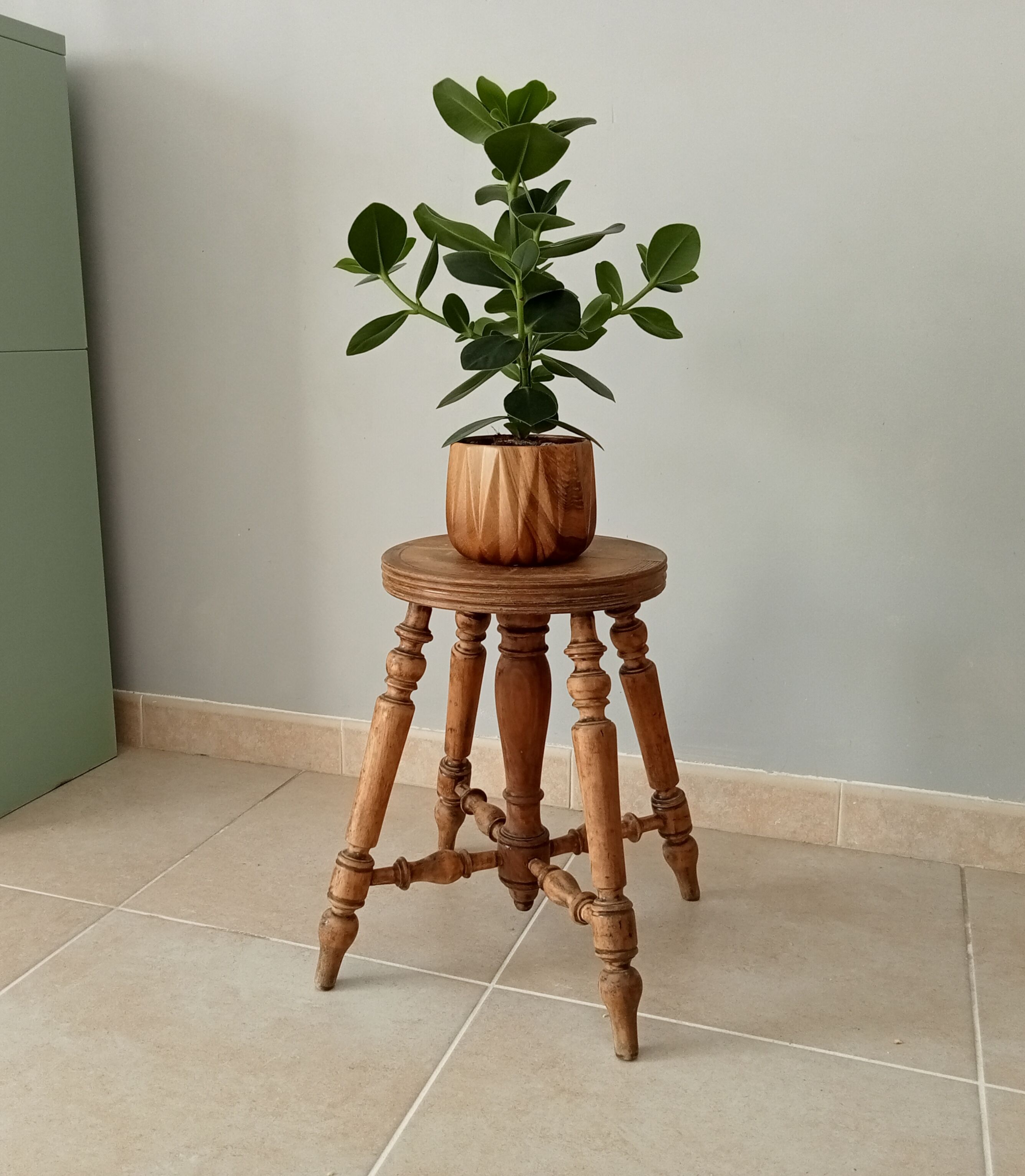 Old piano stool early twentieth century