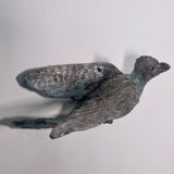 Wall sculpture of a bird in flight, 2023