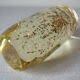 Old sulfide glass paper press glitter gold and silver deco office living room