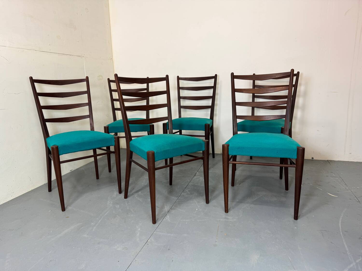 Mid Century Danish style Teak Dining Chairs by Cees Braakman for Pasto