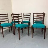 Mid Century Danish style Teak Dining Chairs by Cees Braakman for Pasto