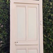81.2x212 door and old molded paneled communication frame