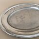 Vintage stainless steel serving tray: