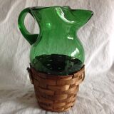 Vintage green pitcher