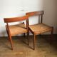 Set 2 Scandinavian chairs Mogens Kold