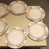 6 Villeroy & Boch art-deco soup plates
