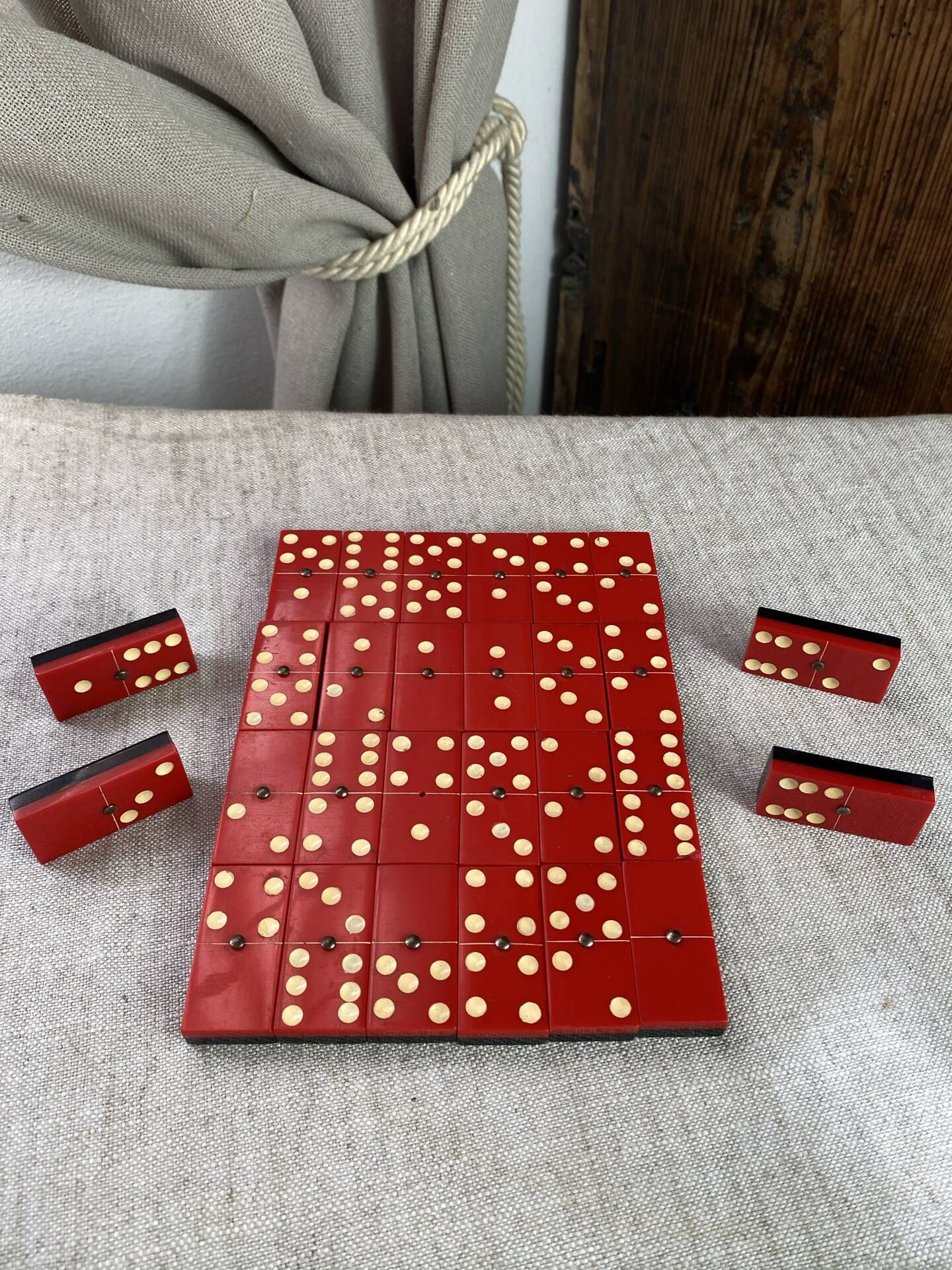 Bakelite domino set, 1930s