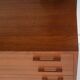 Modular shelving Kai Kristiansen, teak veneer, Danish design 1960s
