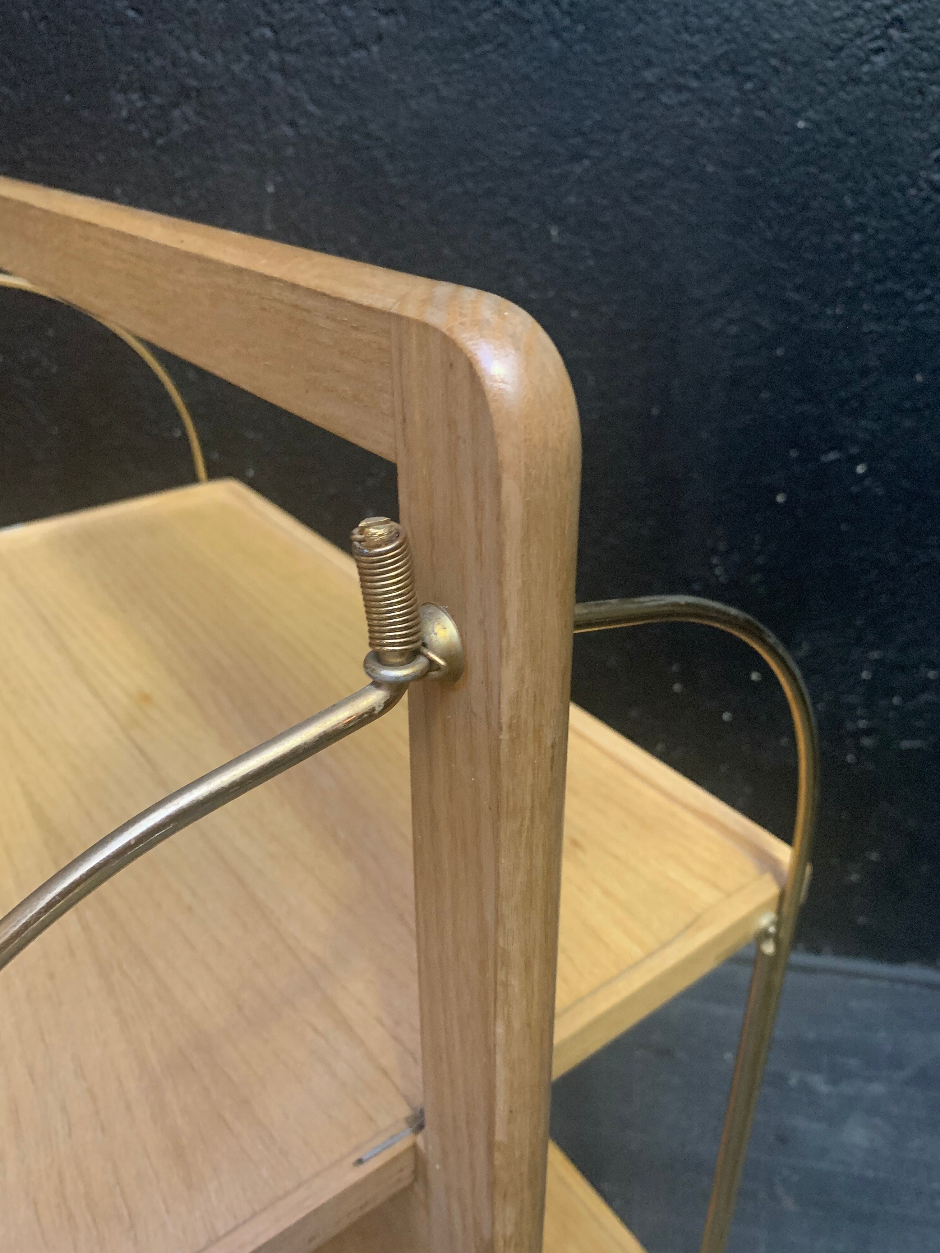 Rolling bar service, 1950