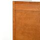 Antique Scandinavian filing cabinet, tambour archive cabinet, high-end, single, Sweden, 1960s