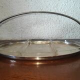 Plat à apéritif de service en métal argenté WMF Allemand art déco