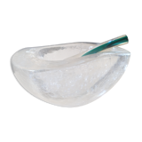 Imposing cracked glass mortar