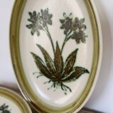 Ravier en grès Herbier Gien vintage