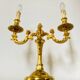 Chandelier en bronze à décors de putti et cariatides, début XXe