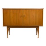 Two-door walnut chest of drawers/sideboard, 1960s