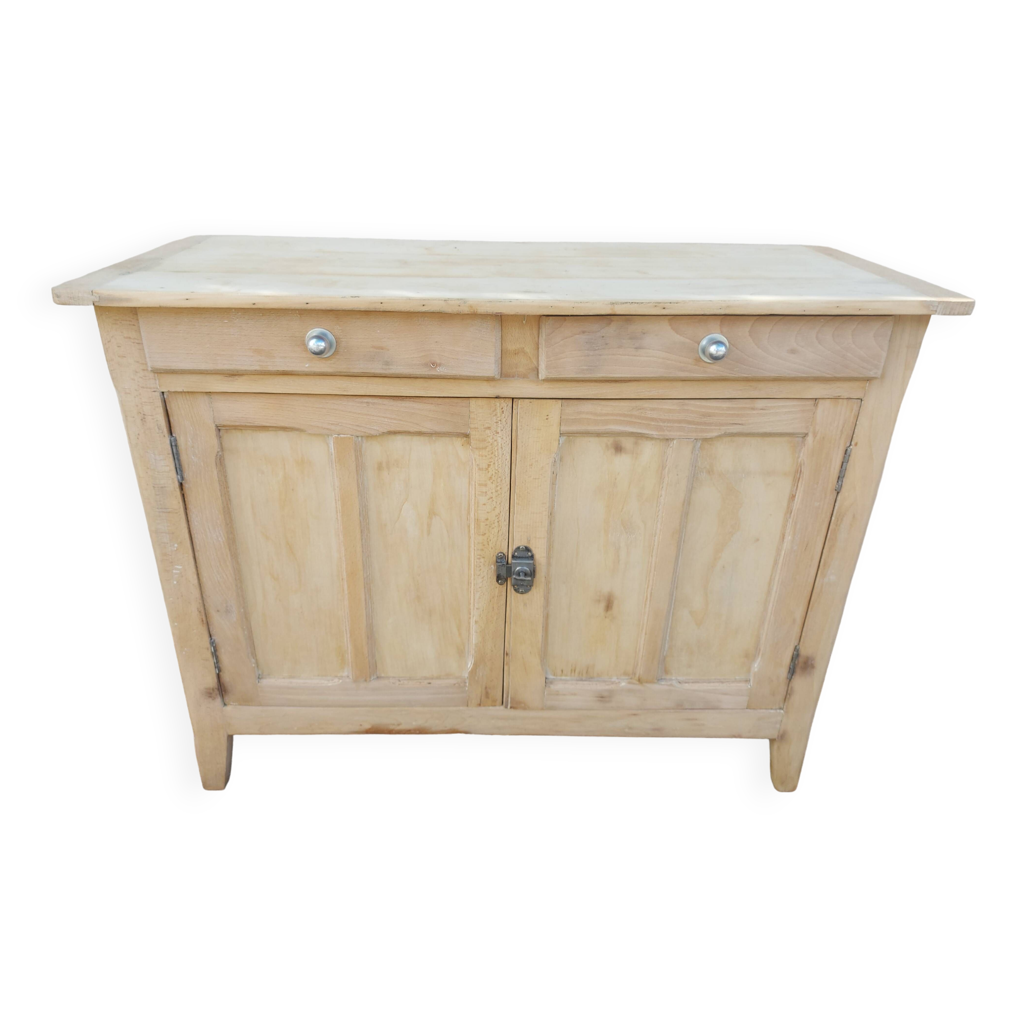 Very beautiful Parisian furniture 1940 stripped and sanded