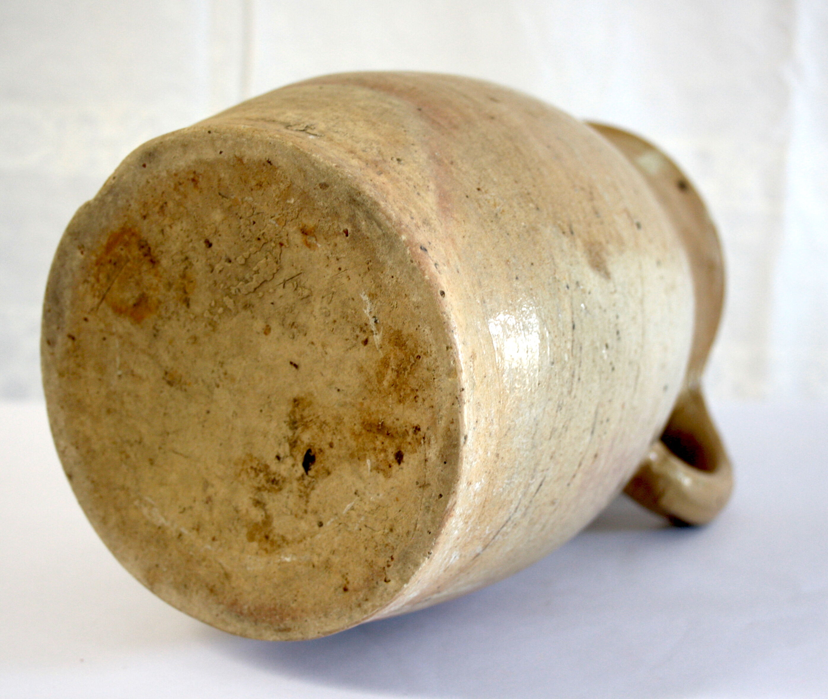 Vase  terracotta enameled
