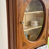 Antique toilet cabinet