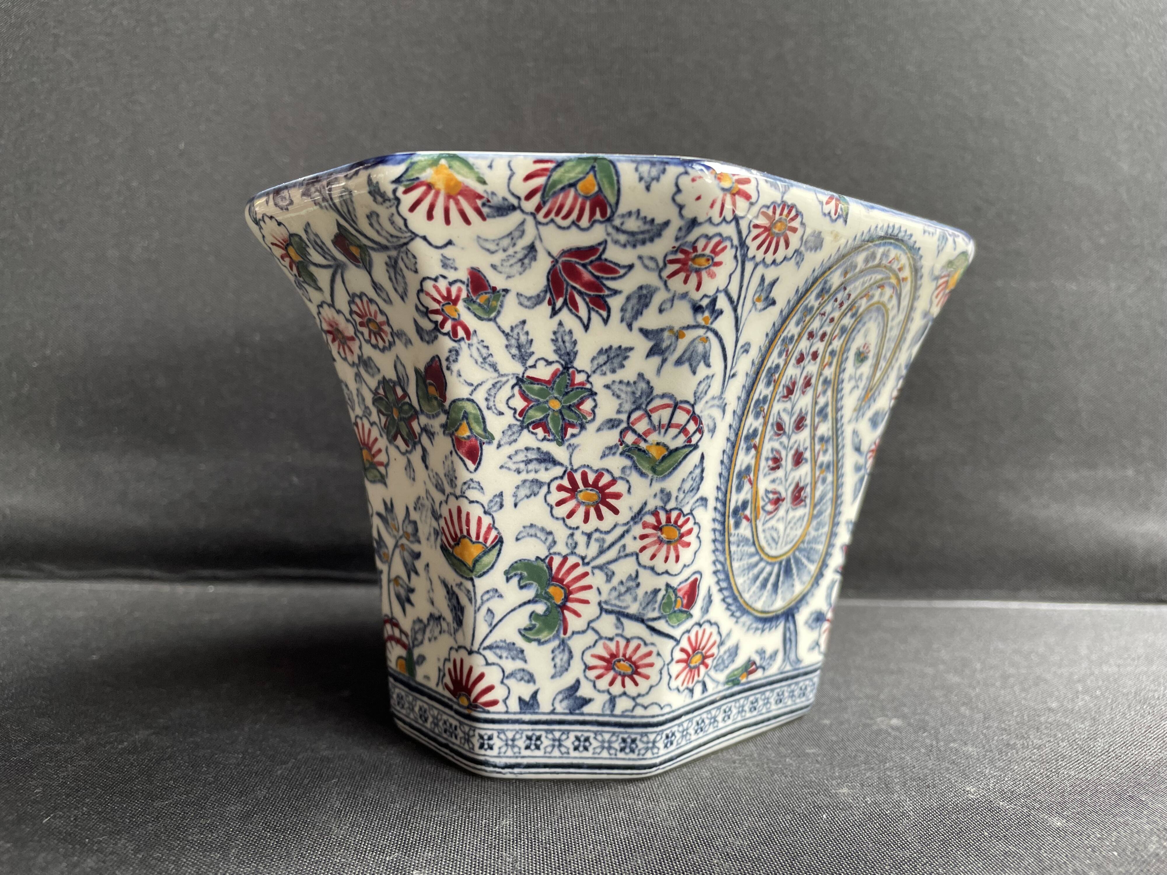 Gien earthenware flower picks