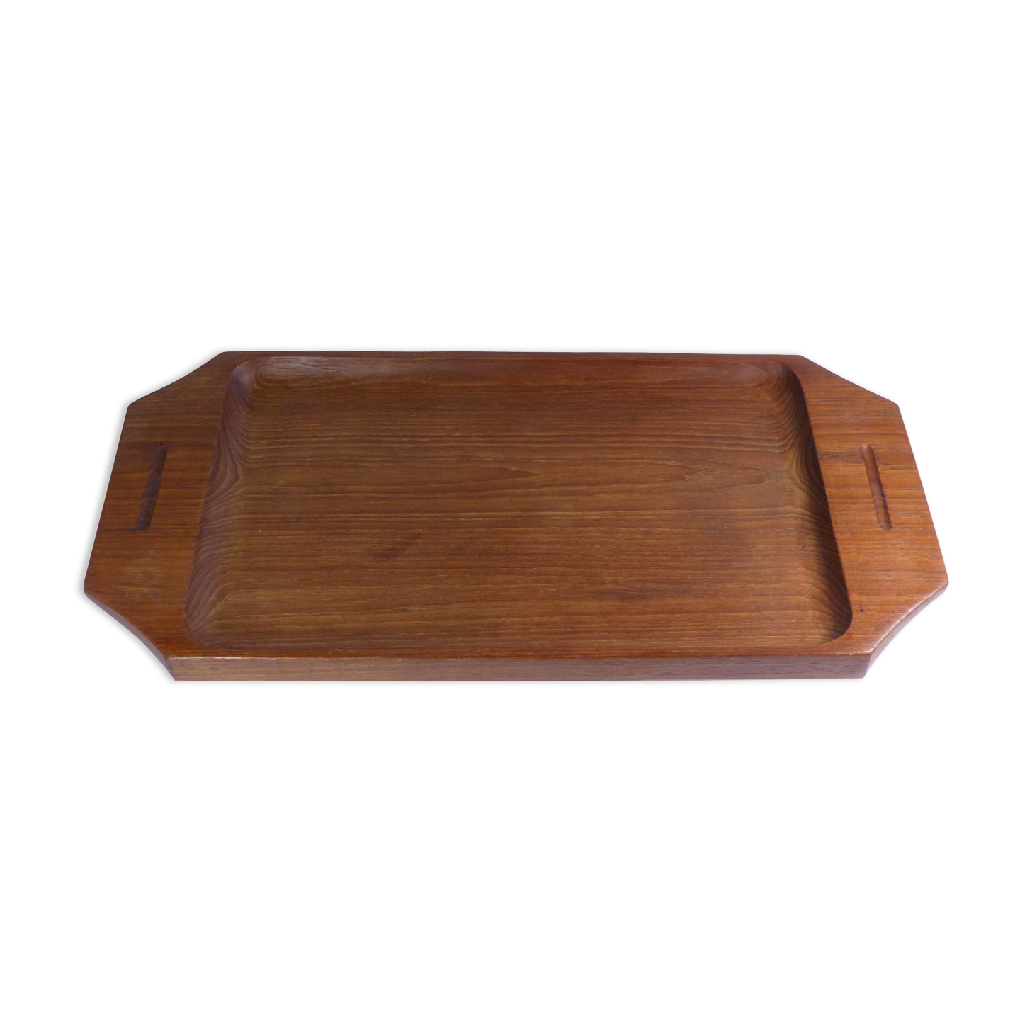 Solid teak tray