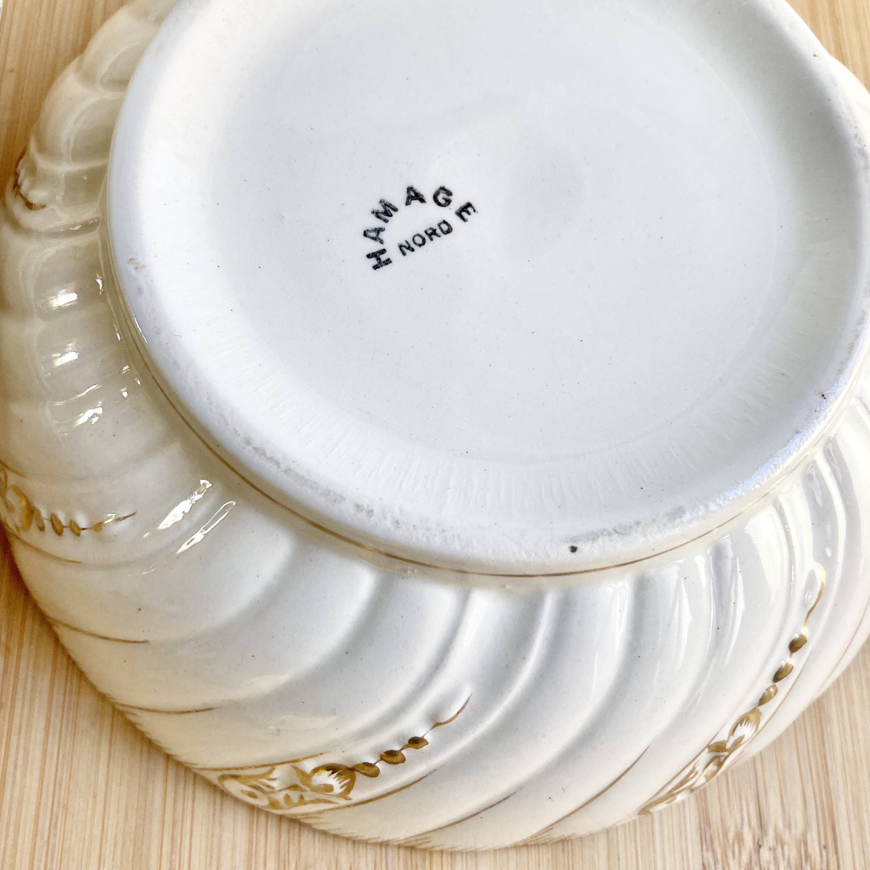 Sponge holder / Hamage - Saint Amand / iron earth / 19th century / antique