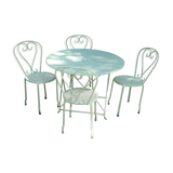 Wrought iron garden room