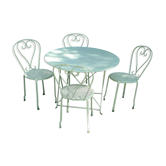 Wrought iron garden room
