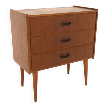 Scandinavian teak chest of drawers, Sweden, 1960