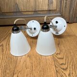 2 original btc hector wall lamps