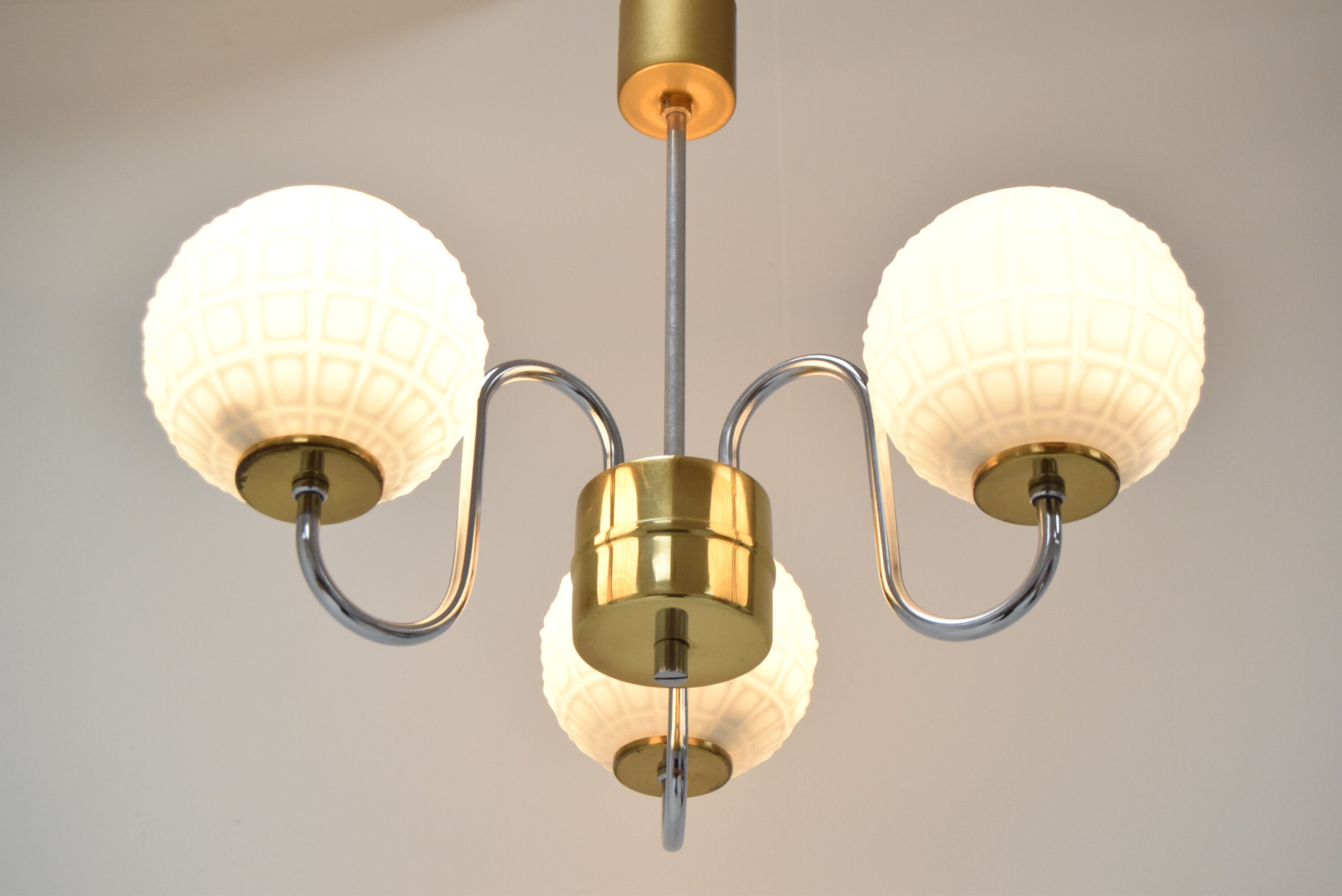 Mid-century Chandelier/Lidokov,1960's.