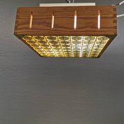 A pair of ceiling lights from Swedish Alda 1980s.