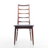 Suite of 4 Scandinavian teak chairs model Lis